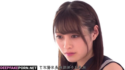 Fake Fitness Trainer Cum on Kanna Hashimoto Rev. from DVL |フェイク 橋本 環奈