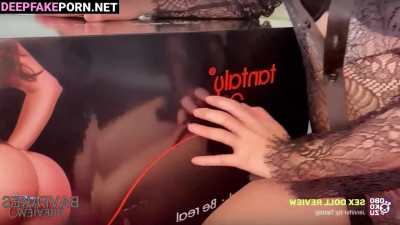 39Daph 智能換臉 gives her opinion about her new sex toy deepfake