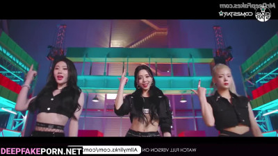 Pmv sex scenes with amazing blowjob skills / ITZY real fake / 있지 진짜 가짜