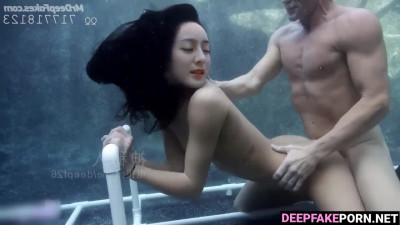 Underwater doggy by deepfake Dilraba Dilmurat // 智能換臉 性别 迪丽热巴 迪力木拉提