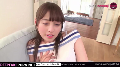 I make Kanna Hashimoto's panties wet Rev. from DVL 橋本 環奈 adult アダルト