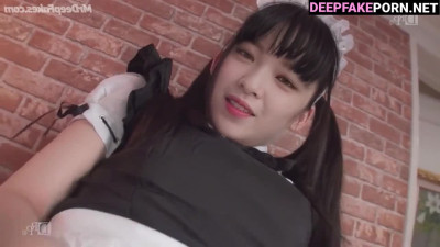 정연 트와이스 가짜 포르노 Housewife Jeongyeon spreads her legs for boss AI porn