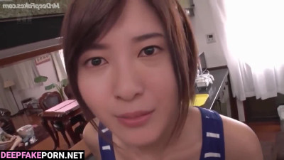 Rena Nounen X Yuriko Yoshitaka threesome sextape AI 吉高 由里子 能年 玲奈 フェイクポルノ