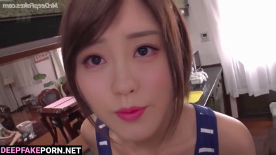 祝绪丹 李一桐 智能換臉 Zhu Xudan & Li YiTong sharing one cock ai porn