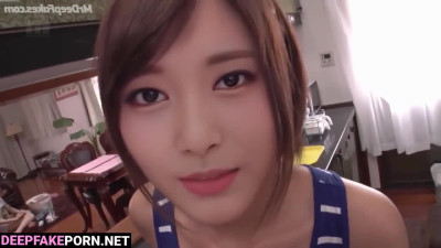 Deepfake Tzuyu & Sana threesome sex tape ai porn 사나 쯔위 트와이스 가짜 포르노