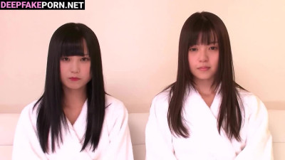 Schoolgirls seducers Asuka Saito & Yuki Yoda 齋藤 飛鳥 与田 祐希 フェイクポルノ