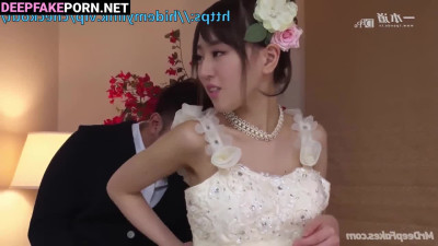 智能换脸 Sexy bride 刘亦菲 Liu Yifei has to show her pussy smart face change