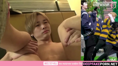 ENHYPEN Dick of エンハイフン Ni-ki ポルノ surprised with its size in this porn