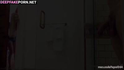 Nayeon (トゥワイス セックスシーン) celeb sex - blonde licking huge cock