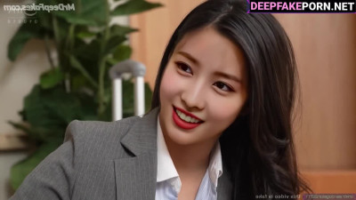 Passionate oral sex after interview / トゥワイス ディープフェイクビデオ Momo adult video