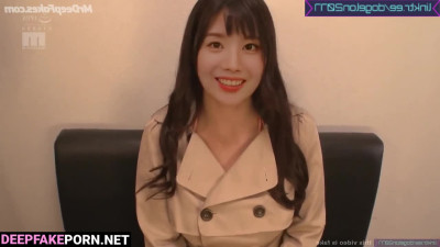 Under her coat is bikini only - Eunbi (アイズワン ディープフェイクビデオ) real fake