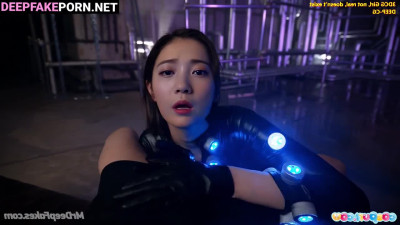 Cool deep throat in a luminous sexy suit / 배유빈 오마이걸 Binnie adult tape