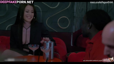 Interracial sex scenes with black guy from club (劉玉玲 名人性爱) hot Lucy Liu