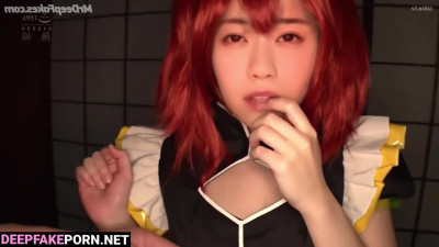 Nogizaka46 西野七瀬 Nishino Nanase is good girl in sex real 本物の偽物 fake