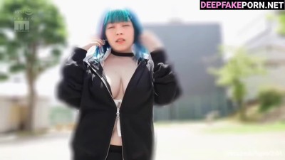 Dirty doggystyle love in men's room / 西野七瀬 乃木坂46 Nanase Nishino celeb sex