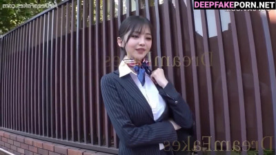 Minami Hamabe/浜辺美波 tries not to cum but fails this task アダルト adult