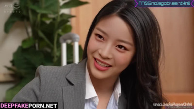 Office lady fucked with colleague - Hanni face swap / ニュージーンズ 本物の偽物