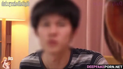 He didn't see her face and she made him a blowjob ai Taeyeon 少女時代 フェイクポルノ