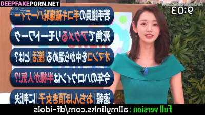 Indecent acts while news reading / Wonyoung (장원영 아이브) in deepfake video