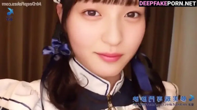 Naughty ジェイポップ J-pop star Endo Sakura 遠藤 さくら does hot blowjob Nogizaka46