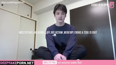 ストレイキッズ ポルノ he convinced you that he sucks sweetly, Bang Chan face swap