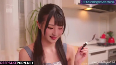 ニュージーンズ ディープフェイク couple is going to fuck after bath procedures, Minji ai