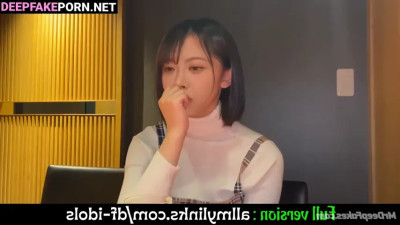 Their mating games began in the bathroom, fake Eunchae (ルセラフィム アダルトビデオ)