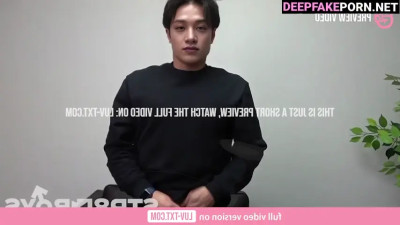 He came to a porn casting and was confused, fake Bang Chan (방찬 스트레이 키즈)