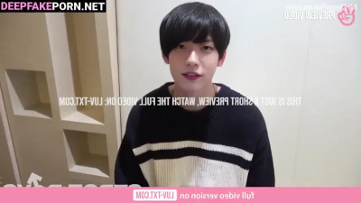 Sexy teen Soobin トゥモロー アダルト wants to lose anal virginity this night, ai