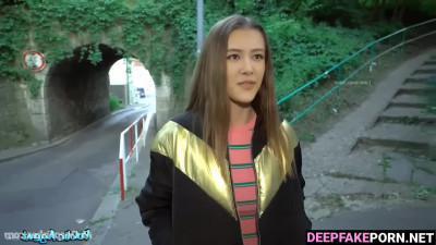 Sexy Rose showed tits for money (right on the street) fakeapp / 로제 블랙핑크