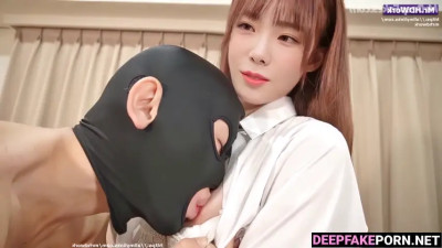 Hight school student Taeyeon 少女時代 セックスシーン got experience after lesson, ai