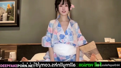 Modest geisha pleasing you, fuck her - fake Miyeon 조미연 가짜 연예인 포르노