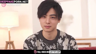 Deepfake Cha Eunwoo 차은우 Men's kisses