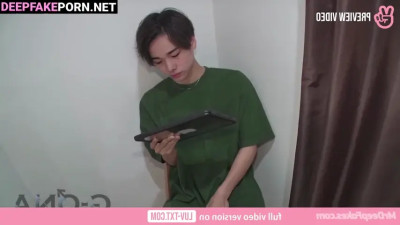 Sexy idol エンハイフン Ni-ki jerks off on porn セクシーアイドル ENHYPEN 西村 力