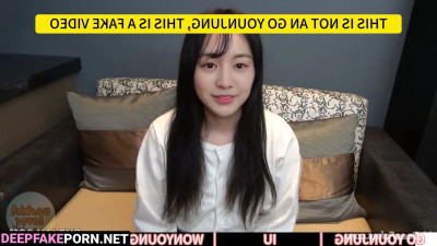 Babes fucked hotly, fake Go Youn-Jung, IU, Wonyoung, Yoona 少女時代 ディープフェイク
