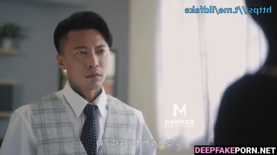 Look at their hot foreplay / Kelly Yu Wenwen face swap / 于文文 智能換臉