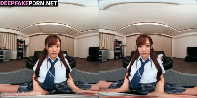 Japanese star wants to fuck you in schoolgirl uniform ディープフェイク アダルトビデオ