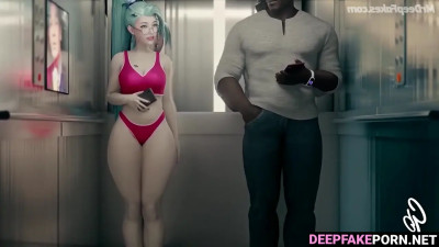 Busty Hyoon in 3D animation gets fucked like a slut fake porn