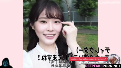 アイズワン Minju sucks my cock patiently pov IZ*ONE キムミンジュ fake porn フェイクポルノ