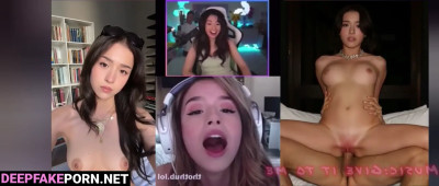 Your fave streamers bangin, with Pokimane taking the lead - Fake PMV