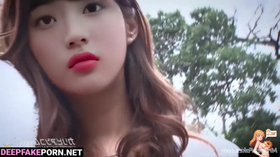 Minji was very satisfied to make so many guys cum ニュージーンズ アダルト adult NewJeans