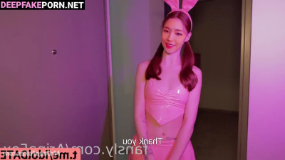 (해은 인터넷 연예인) this star dressed like a whore in bed - Haeeun deepfake porn