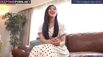 Wonyoung playing with vibrator before fuck - real fake / アイヴ セレブのセックス