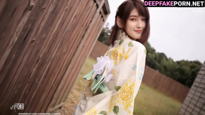 Cutie Nancy in a national dress invites you for sex (モモランド 偽アプリ)