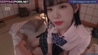 Hot Chaewon had sex in authentic japanese house - アイズワン アダルトビデオ