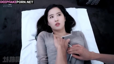 Liu Yifei deepfake video, babe loves boobs licking / 刘亦菲 换脸