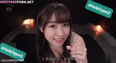 Cute Chingyi littlesshine 晴兒 does handjob perfectly (deepfake 智能換臉)