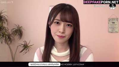Modest Deepfake Lady Yujin Flashing Panties (アイズワン 本物の偽物)