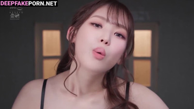 Sexy asian bitch Karina kissed so hot with stranger / 카리나 에스파 ai scenes