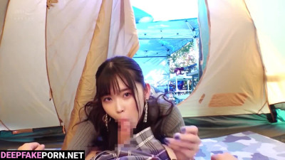 IU celebrity sex in tent, after festival // 아이유 홈 섹스 테이프